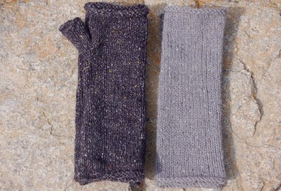 Toasty (left) and Toast (Right) from A Friend to Knit With
